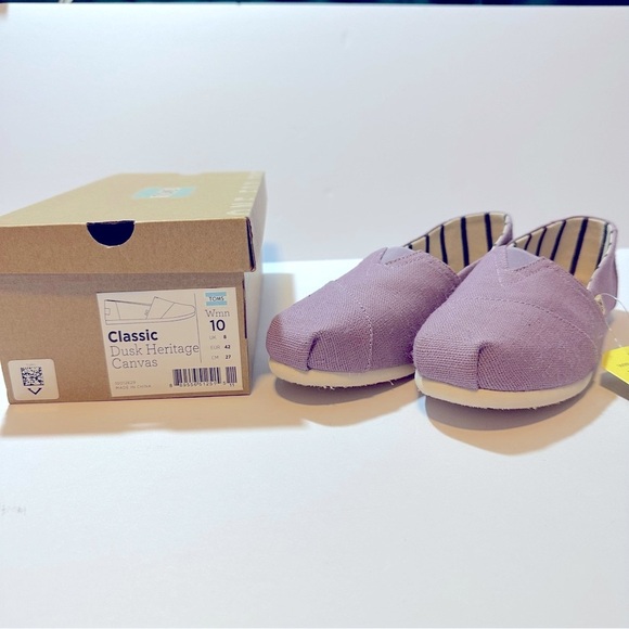 TOMS Classic Heritage Canvas Dusk NIB - Picture 1 of 6